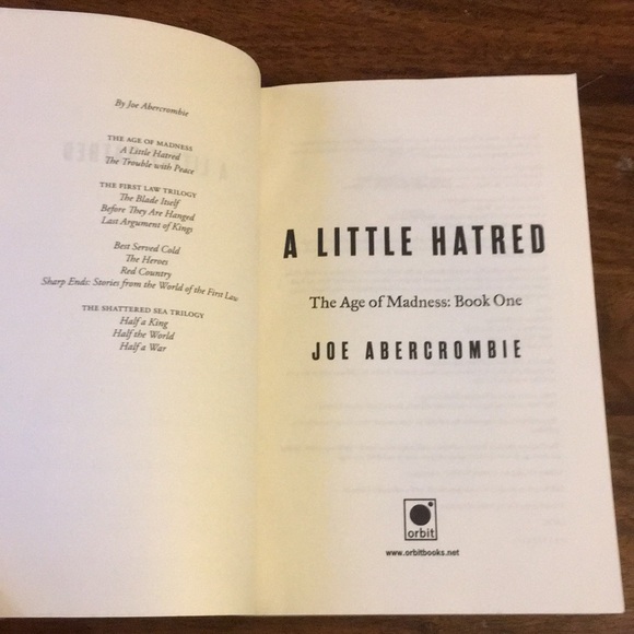 3 The Age of Madness Trilogy by Joe Abercrombie Set of Three Softcover Books - Picture 9 of 16